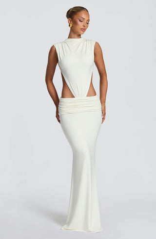Fenella Maxi Dress - Ivory