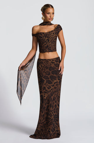 Freda Scarf - Leopard Print