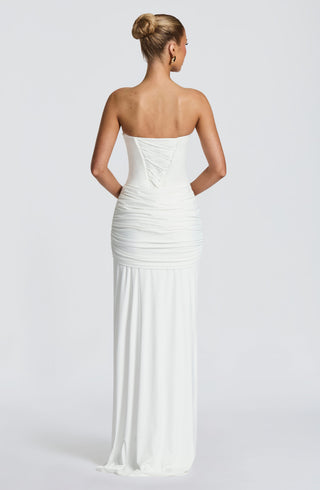 Gia Maxi Dress - Ivory