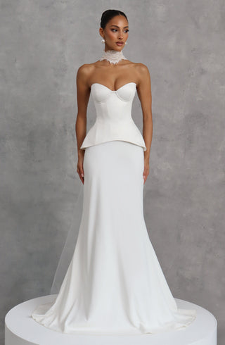 Kaia Maxi Skirt - Ivory
