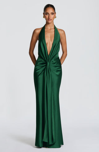 Linette Gown - Emerald