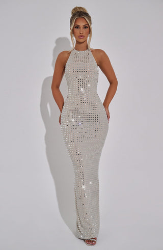 Odessa Maxi Dress - Nude