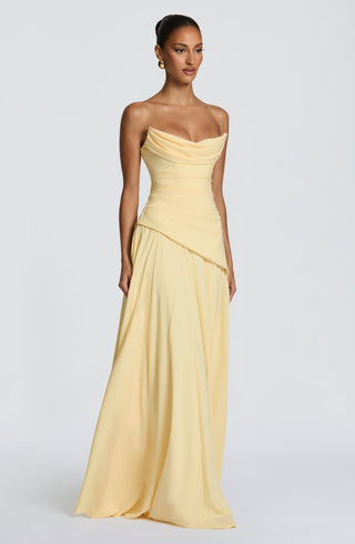 Patricia Maxi Dress - Lemon