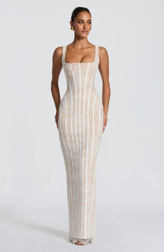 Polina Maxi Dress - Ivory