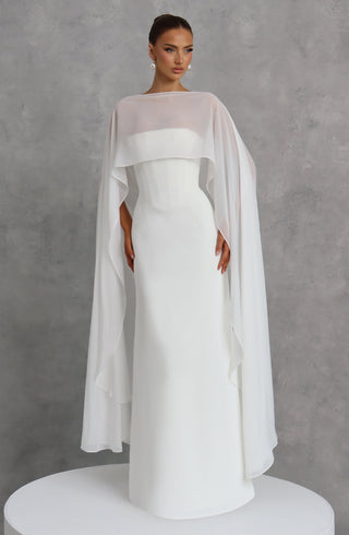 Romy Cape - Ivory