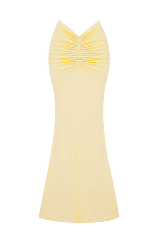 Sonny Maxi Skirt - Lemon