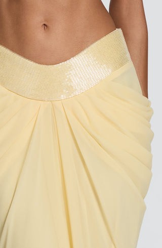 Sophie Maxi Skirt - Lemon