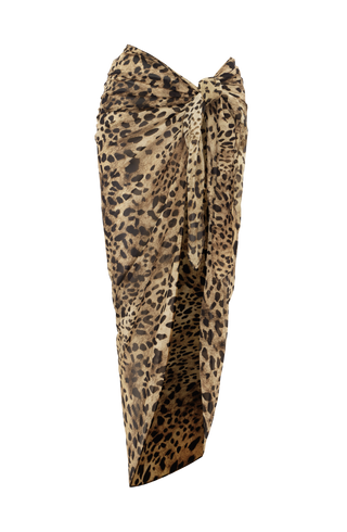 Talia Sarong - Leopard Print