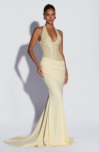 Taylor Gown - Lemon