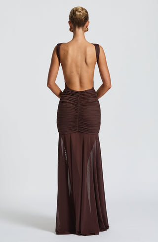 Tori Bodysuit - Plum Brown