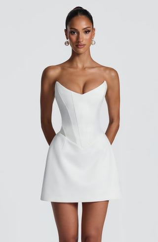 Torin Mini Dress - Ivory