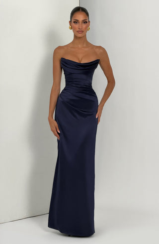 Vessa Maxi Dress - Navy