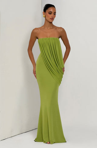 Vienna Maxi Dress - Olive