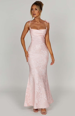 Whitney Maxi Dress - Blush