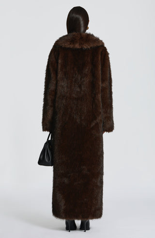 Willow Coat - Chocolate